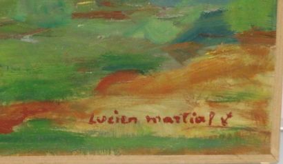 null Lucien Raoul Jean MARTIAL (1892-1987)
Paysage provençal
Huile sur isorel signée...