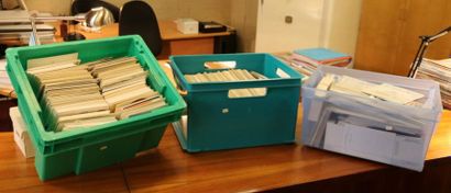 null FRANCE and MISCELLANEOUS COUNTRIES: Very important set of several dozen binders...