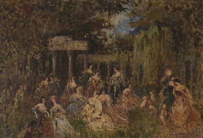 null VIOLA Fernand (1853-1911)

Scènes champêtres 

Quatre huiles sur toile 

50...