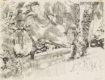 null LEGUEULT Raymond (1898-1971)

Le parc des Sorbier

Crayon noir et estompe sur...