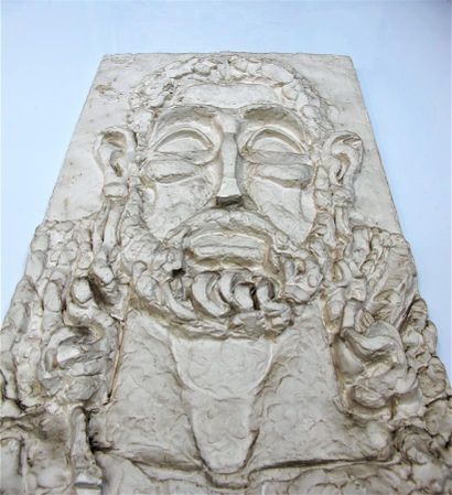 null BILLOTEY Louis (1883-1940)

Le Bon Pasteur

Bas relief en plâtre, cachet de...