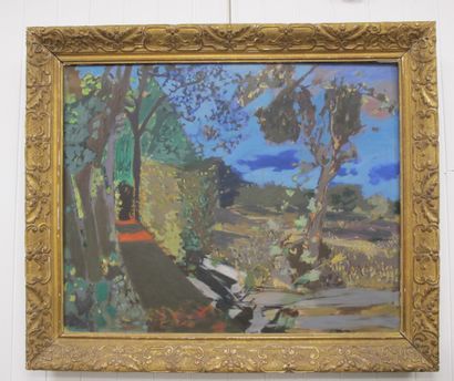 null LEGUEULT Raymond (1898-1971)

Chemin aux arbres

Huile sur toile, signée en...