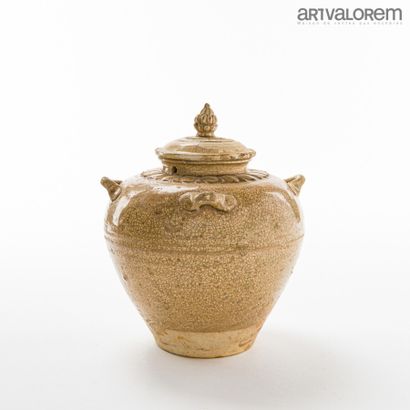 CHINE, dynastie Sui (581-618). 

Pot couvert...