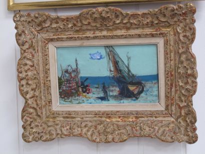 null CARZOU Jean (1907-2000)

Paysage au bord de mer

Huile sur toile, signée et...