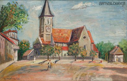 null TERECHKOVITCH Konstantin Andréevitch (1902-1978)

Église de village

Huile sur...