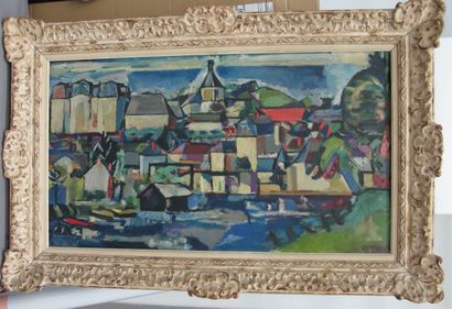 null DESNOYER François (1894-1972)

Vue de ville

Huile sur toile, signée en bas...