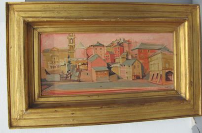 null DESPIERRE Jacques (1912-1995)

City of Italy

Oil on canvas, signed lower right

22...