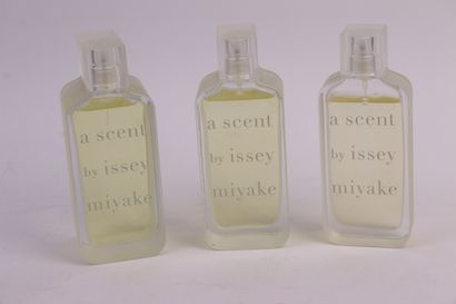 null Issey Miyake - "A Scent by Issey Miyake" - (années 2000)

Trois flacons-vaporisateurs...