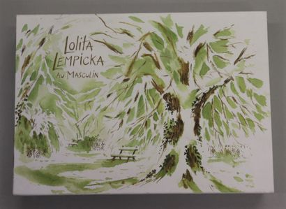 null Lolita Lempicka- "Au masculin". 

Illustrated fancy box containing a 100ml bottle...