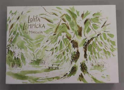 null Lolita Lempicka- "Au masculin". 

Coffret fantaisie illustré contenant un flacon...