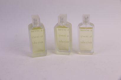 null Issey Miyake - "A Scent by Issey Miyake" - (years 2000)

Three spray bottles...