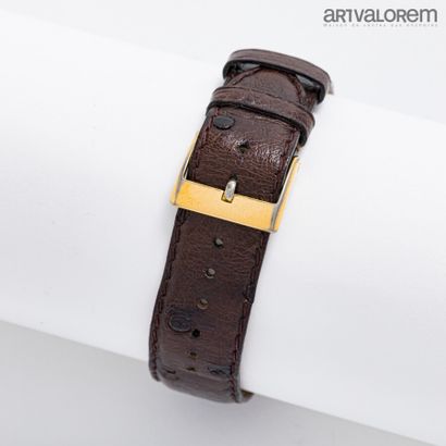 null AUDERMAS PIGUET

Montre bracelet en or jaune 750°/°° , cadran beige à index...