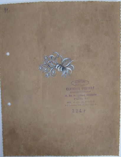 null Maison de joaillerie Claudine Perriat - Mercury circa 1950-60

Quinze dessins...
