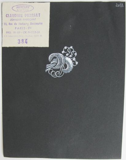 null Maison de joaillerie Claudine Perriat - Mercury circa 1950-60

Quinze dessins...
