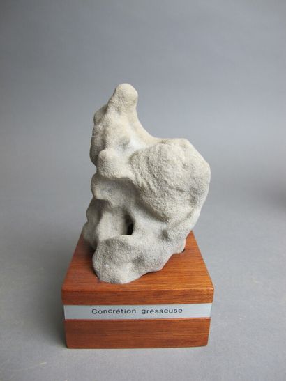 null Quartz from Arkansas, USA

H. 9,5 cm

Gresseous concretion Sable de Fontainebleau...