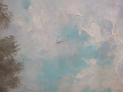 null GF. DIEZ (XXth)


Animated path along a river.


Oil on canvas, signed (accidents)


150...
