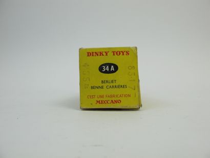 null Dinky Toys France lot of 3 miniatures at 1/43rd of which : Berliet Quarry Tipper...