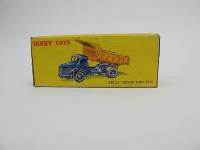 null Dinky Toys France lot of 3 miniatures at 1/43rd of which : Berliet Quarry Tipper...