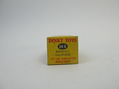 null Dinky Toys France miniature 1/ 43rd Renault dauphine without window grey / light...