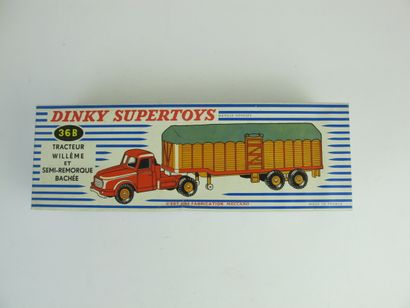 null Lot of 2 Dinky supertoys so Willeme tractor with semi-trailer fardier reference...