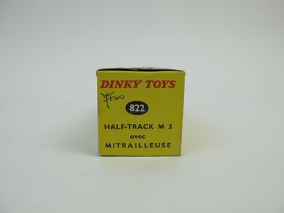 null Dinky toys lot de 2 miniatures militaires en boite d'origine dont : Engin blindé...