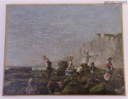 null 19th century school


Fishing on foot under the cliffs


Oil on canvas


28...