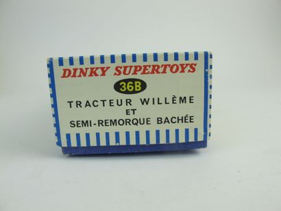 null Lot de 2 Dinky supertoys donc tracteur Willeme avec semi-remorque fardier référence...