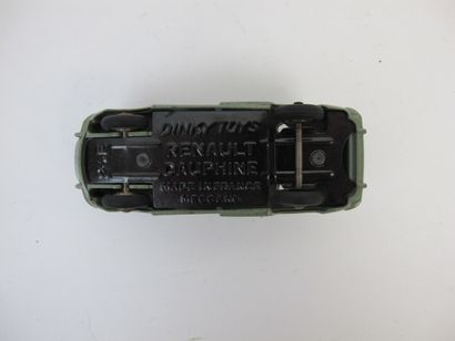 null Dinky Toys France miniature au 1/ 43e Renault dauphine sans vitre gris/ vert...