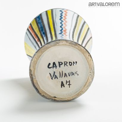 null ROGER CAPRON (1922-2006)

Vase cornet dit " Diabolo " grande taille " V5 " en...