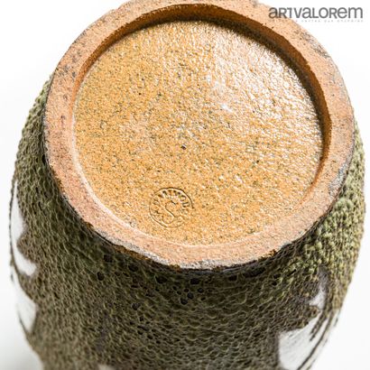 null ALBERT-LOUIS DAMMOUSE (1848-1926)

Important vase ovoïde à col droit en retrait...