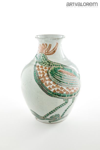 ROBERT PICAULT (1919-2000) 
Important vase...