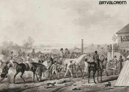 null Carle VERNET (1758-1835) engraved by Debucourt

The Race N°3 - End of the Race...
