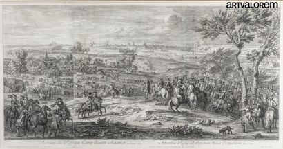 null D'après Adams Van der MEULEN (1632-1690) gravé par Charles Louis Simonneau (1654-1728)

...