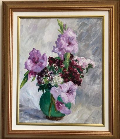 null Marie Lucie NESSI-VALTAT (1871-1953)

Bouquet de fleurs

Huile sur toile, contrecollée...