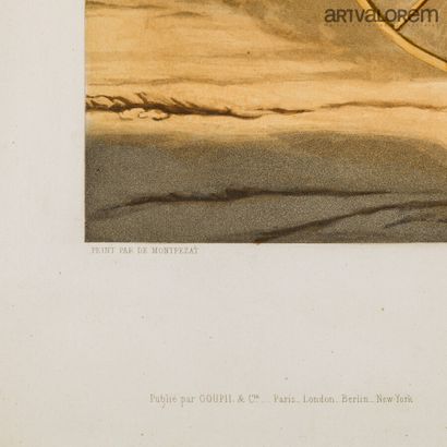 null Henri Auguste de MONTPEZAT (1817-1859) gravé par Leblanc

Série chevaux à voitures:...