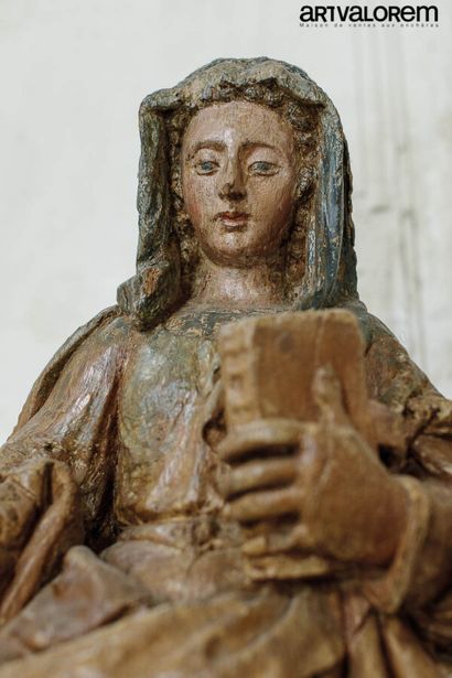 null Ecole du XVIIIème siècle

Sainte Anne éducatrice

Sculpture en bois sculpté...