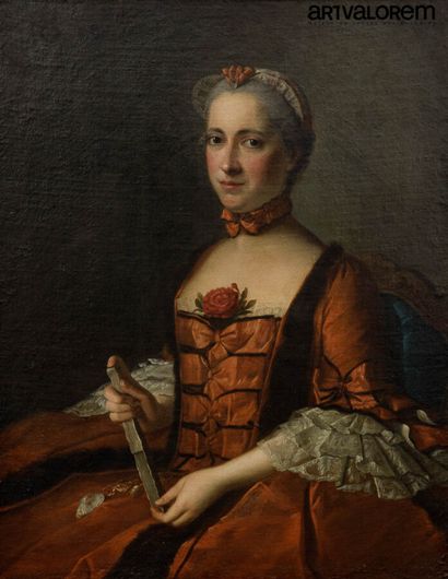 Ecole française du XVIIIème siècle

Portrait...