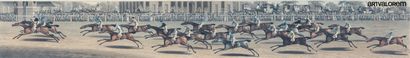 null English school of the 19th century

Panoramic view of british racing - Meeting...