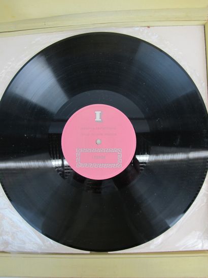 null Cercle du livre précieux "présence de l'érotisme 1" four 33 rpm vinyl records...