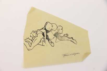 null François D'ALBIGNAC (1903-1958)

Huit dessins au crayon, lavis, encre et aquarelle...