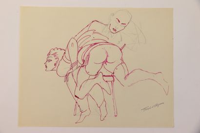 null François D'ALBIGNAC (1903-1958)

Huit dessins au crayon, lavis, encre et aquarelle...