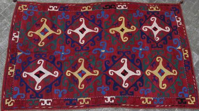 null Susani embroidery (Uzbekistan) mid 20th century 

Needlework. Tapestry technique....
