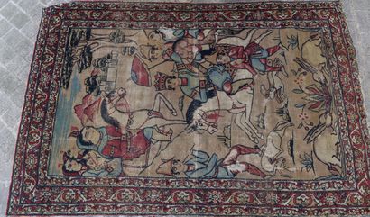null Exceptional, fine and very old Kirman Raver (Persia) first part of the 19th...