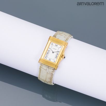null OJ PERRIN

Ladies' wristwatch in yellow gold 750°/°°, white enamel dial with...