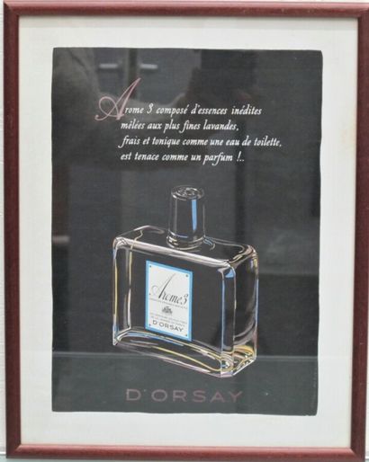 null Set of two advertisements for perfumes :

- Lenthéric - "Dark Brilliance" (Christmas...