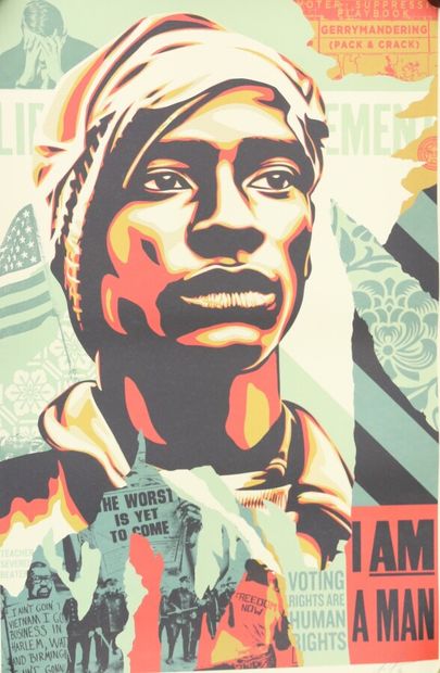 null Shepard FAIREY (1970- )

Voting rights Human rights. Serigraphy, signed, dated...