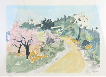 null Yves BRAYER (1907-1990)

Path in Provence

Lithograph on framed paper, numbered...