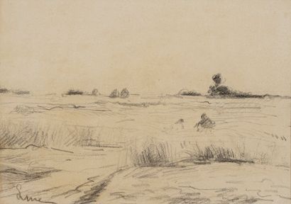 null LUCE Maximilien (1858-1941)

Country landscape

Black pencil on paper, signed...