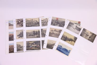 null Lot of about forty postcards: small trades, regional: Nice, Chantilly and Paris...