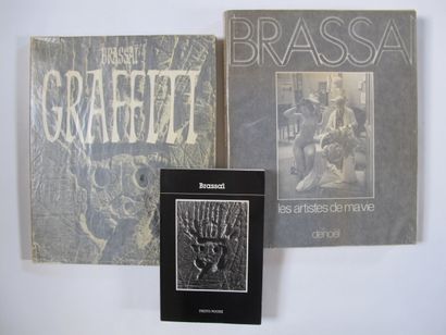 Brassaï Trois ouvrages, livres divers.

- "Graffiti de Brassaï", textes et photos...